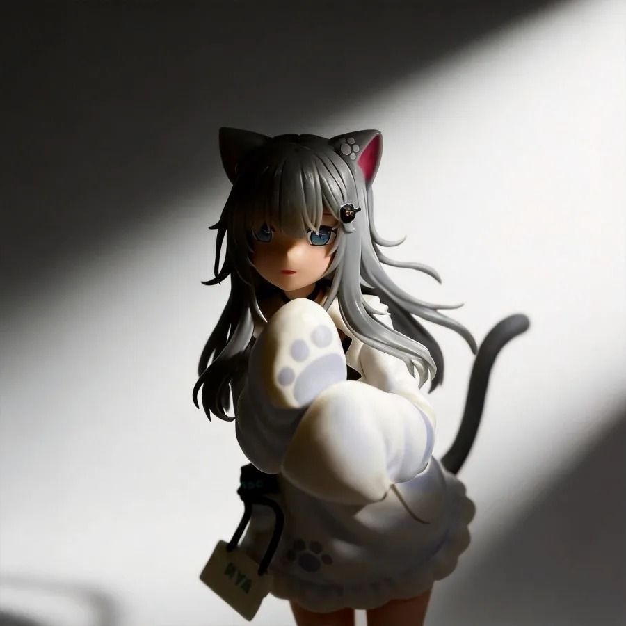 Аниме фигурка с кошачьими ушками Nachoneko, без коробки, 21 см (NEKO 0034BK)