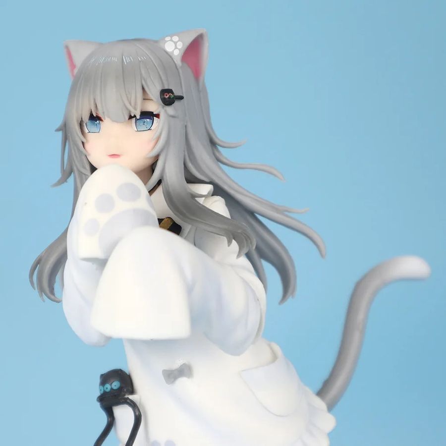 Аниме фигурка с кошачьими ушками Nachoneko, без коробки, 21 см (NEKO 0034BK)