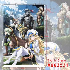 Гобелен аніме Вбивця гоблінів Goblin Slayer, Кілька персонажів, 60х90 см (GABGD 0002)