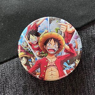 Значок аниме One Piece - Ван Пис, диаметр 58 мм (ZNOP 0035)