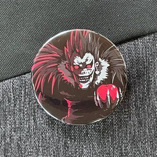 Значок аниме Тетрадь смерти Death Note, диаметр 58 мм (ZNDNA 0017)