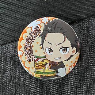 Значок аниме Жизнь с нуля Re:Zero, диаметр 58 мм (ZNRZR 0009)