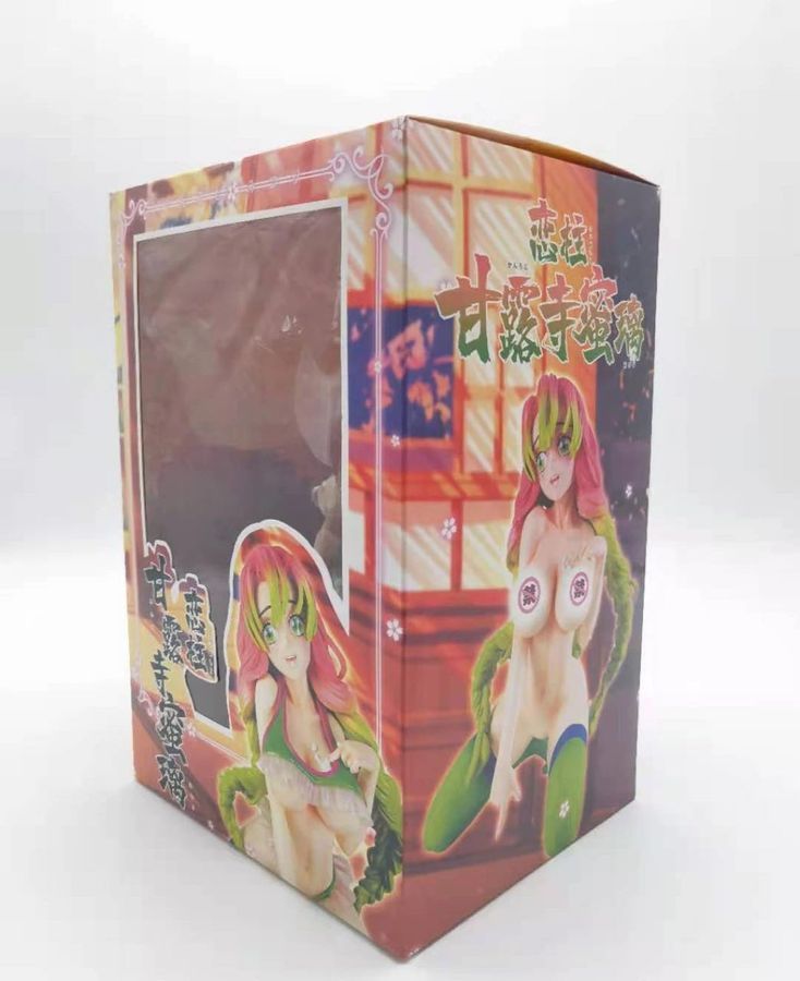 Сексуальная аниме фигурка Demon Slayer Клинок рассекающий демонов Kanroji Mitsuri, Мицури Канроджи, 18 см (BDD 0037)