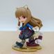 Аниме фигурка Spice and Wolf, Волчица и пряности Holo, Холо на палитре, 10 см (SW 0009)