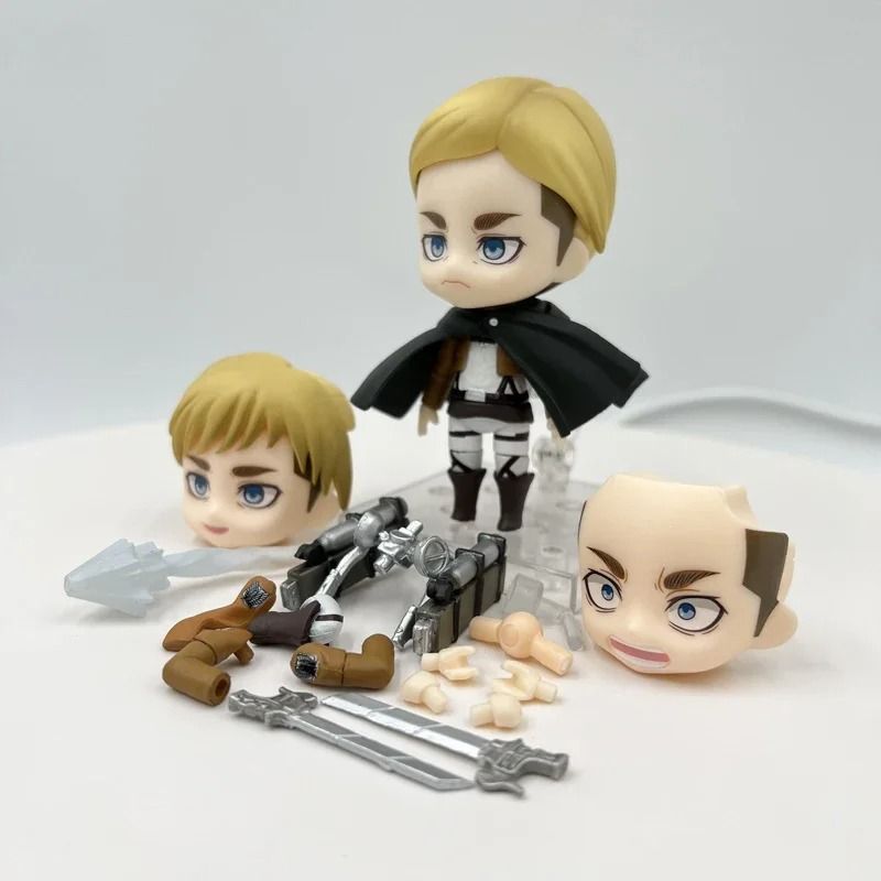 Аниме фигурка нендороид Атака титанов Attack on Titan 775 Erwin Smith, Эрвин Смит, 10 см (AT 0028)