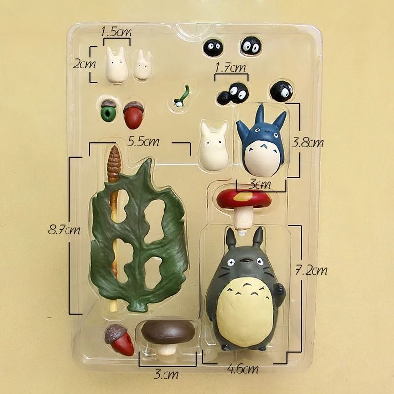 Аниме фигурка Totoro, Мой сосед Тоторо, розборная (TOT 0003)