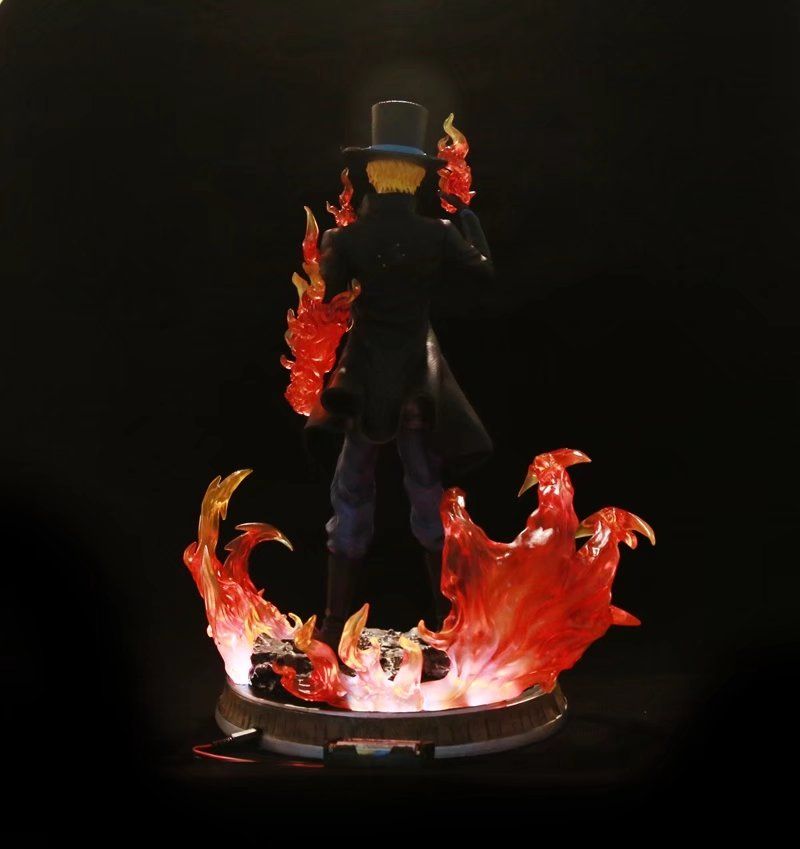Аниме фигурка One Piece Ван Пис Сабо, Sabo, с подсветкой, 44 см (OP 0103)
