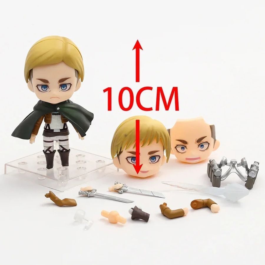 Аниме фигурка нендороид Атака титанов Attack on Titan 775 Erwin Smith, Эрвин Смит, 10 см (AT 0028)