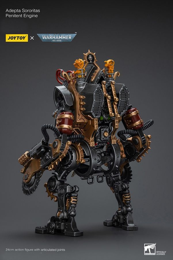 Фигурка из игры Warhammer 40k, Кающаяся машина Адепта Сороритас, JOYTOY, подвижная, 24 см (WHR 0227)