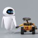 Фігурка з мультфільму WALL-E Валлі та Єва, рухома, 10 см (WAL 0001)