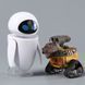 Фігурка з мультфільму WALL-E Валлі та Єва, рухома, 10 см (WAL 0001)