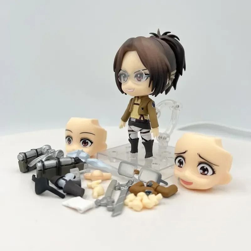 Аниме фигурка нендороид Атака титанов Attack on Titan 1123 Hans Zoe, Ханжи Зоэ, 9 см (AT 0029)