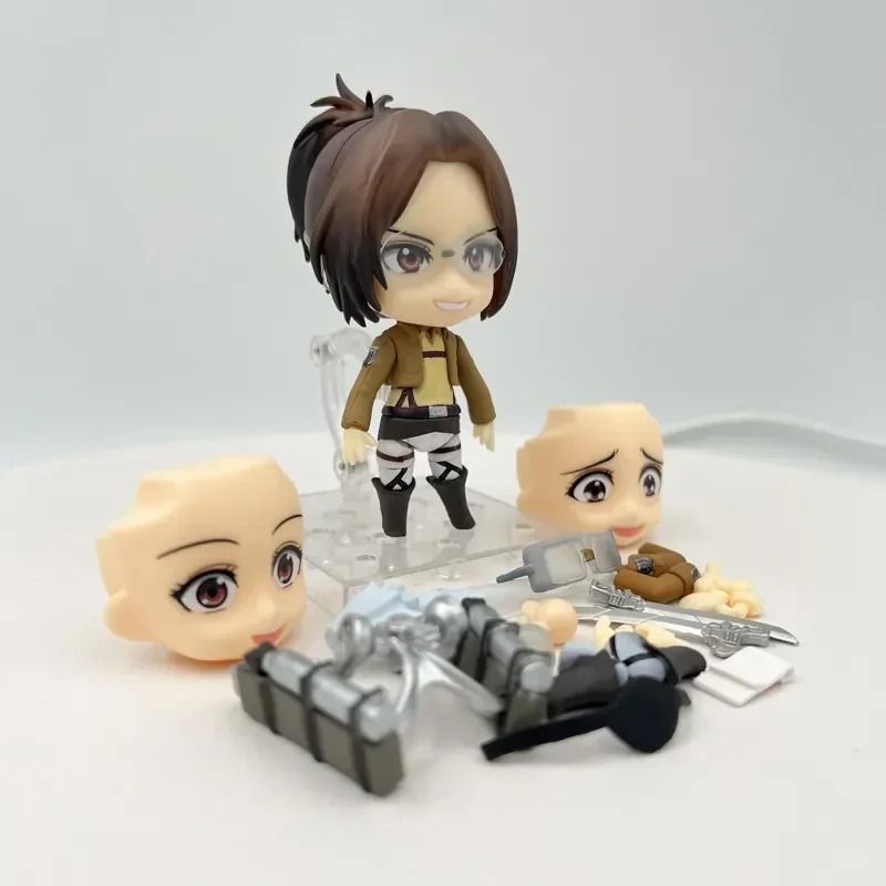 Аниме фигурка нендороид Атака титанов Attack on Titan 1123 Hans Zoe, Ханжи Зоэ, 9 см (AT 0029)