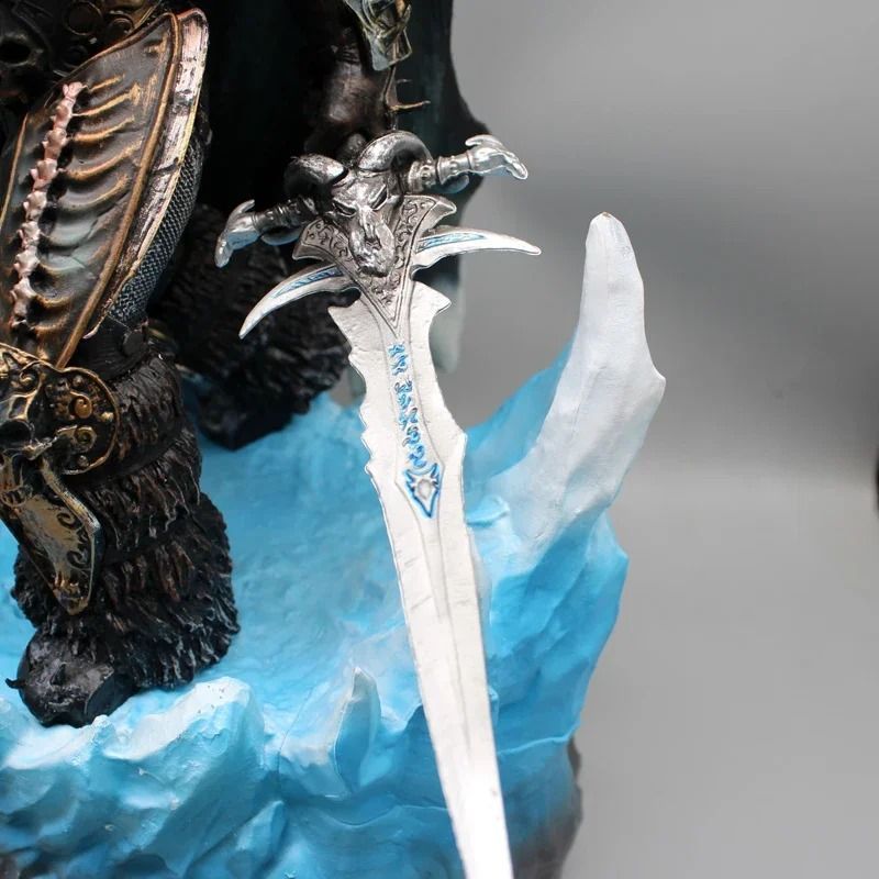 Фігурка World of Warcraft Варкрафт Arthas Lich King Король лич Артас, з підсвічуванням, 38 см (WC 00026)