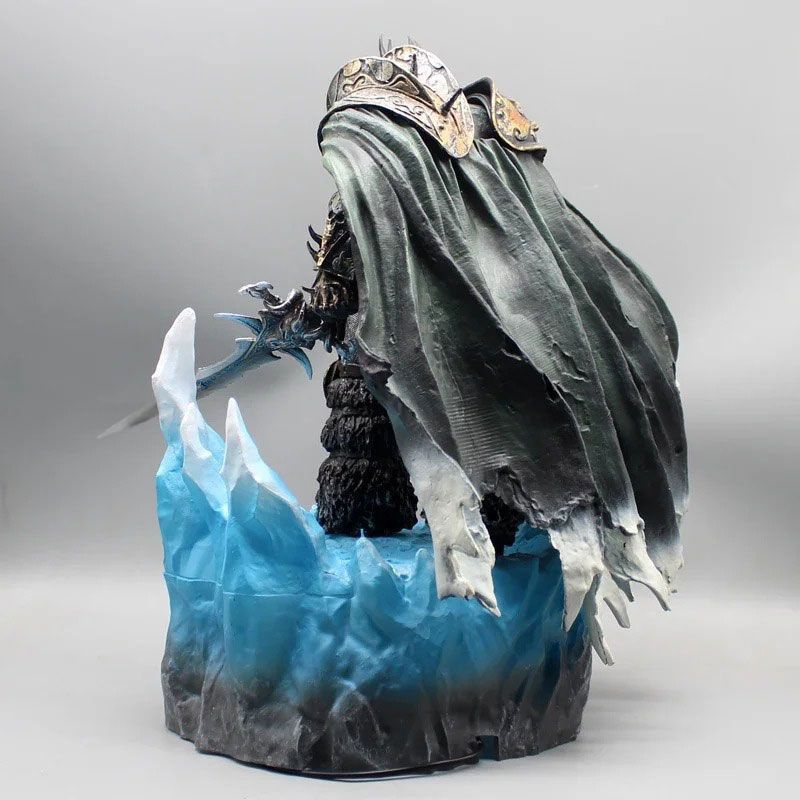 Фігурка World of Warcraft Варкрафт Arthas Lich King Король лич Артас, з підсвічуванням, 38 см (WC 00026)