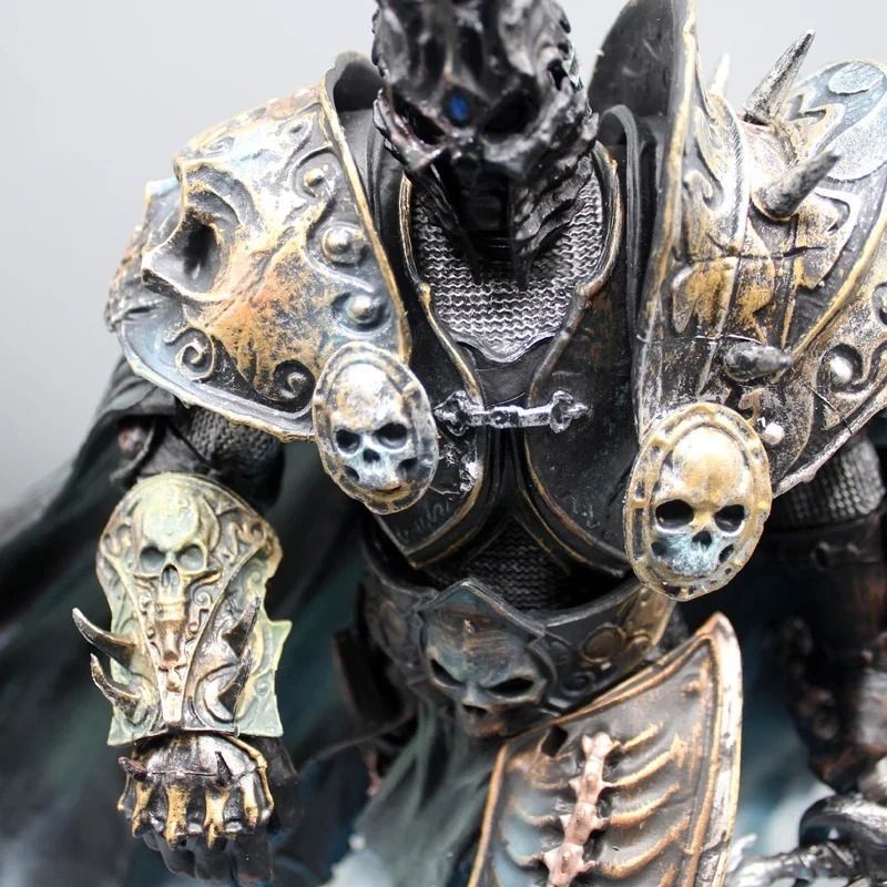 Фігурка World of Warcraft Варкрафт Arthas Lich King Король лич Артас, з підсвічуванням, 38 см (WC 00026)