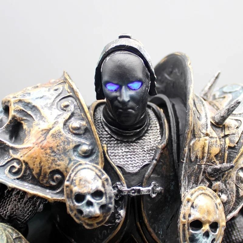 Фігурка World of Warcraft Варкрафт Arthas Lich King Король лич Артас, з підсвічуванням, 38 см (WC 00026)