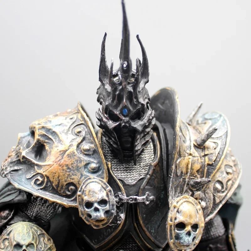 Фігурка World of Warcraft Варкрафт Arthas Lich King Король лич Артас, з підсвічуванням, 38 см (WC 00026)
