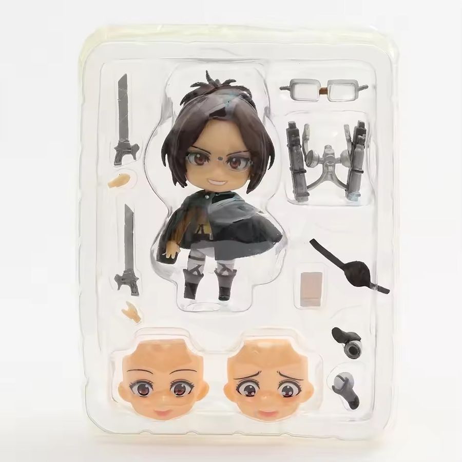 Аниме фигурка нендороид Атака титанов Attack on Titan 1123 Hans Zoe, Ханжи Зоэ, 9 см (AT 0029)
