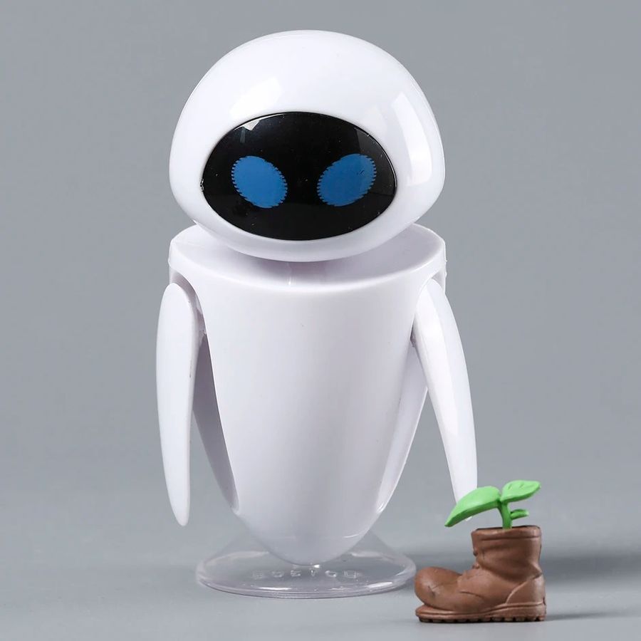 Фігурка з мультфільму WALL-E Валлі та Єва, рухома, 10 см (WAL 0001)