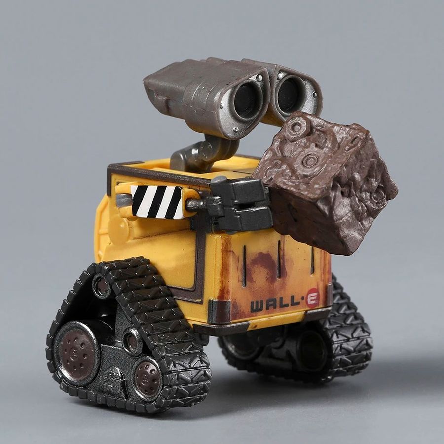 Фігурка з мультфільму WALL-E Валлі та Єва, рухома, 10 см (WAL 0001)