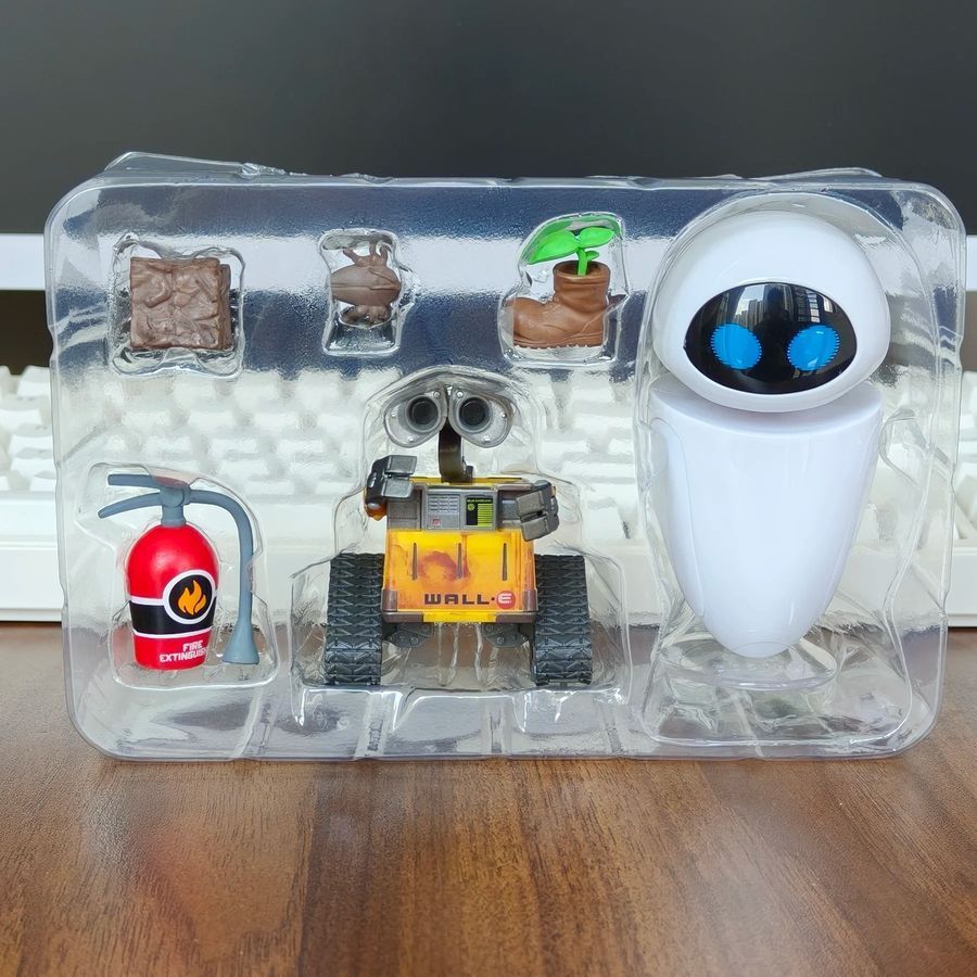 Фігурка з мультфільму WALL-E Валлі та Єва, рухома, 10 см (WAL 0001)