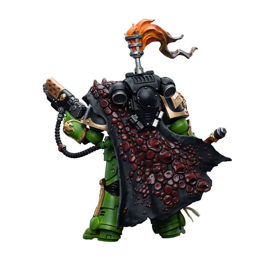 Фигурка из игры Warhammer 40k, Капитан Саламандр Адракс Агатон, JOYTOY, подвижная, 12,4 см (WHR 0033)