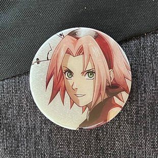 Значок аниме Naruto, диаметр 58 мм (ZNNAR 0004)
