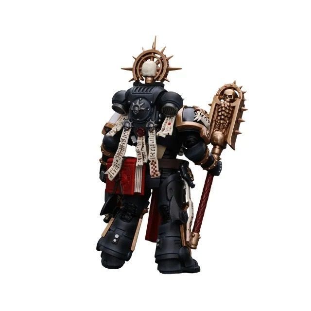 Фигурка из игры Warhammer 40k, Капеллан Ультрамаринов, Неукротимый, JOYTOY, подвижная, 12,4 см (WHR 0073)