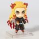 Аніме фігурка нендороїд Клинок розсікаючий демонів Demon Slayer Rengoku Kyoujurou Ренгоку Кьодзюро, рухома, 10 см (BDD 0098)
