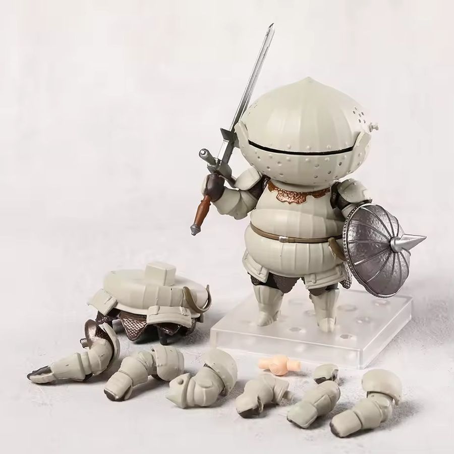Фігурка нендороїд з гри Dark Souls, Дарк Соулс Темні душі Siegmeyer of Catarina, Сігмайєр з Катарини, рухлива, 10 см (DS 0023)