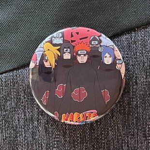 Значок аниме Naruto, диаметр 58 мм (ZNNAR 0005)