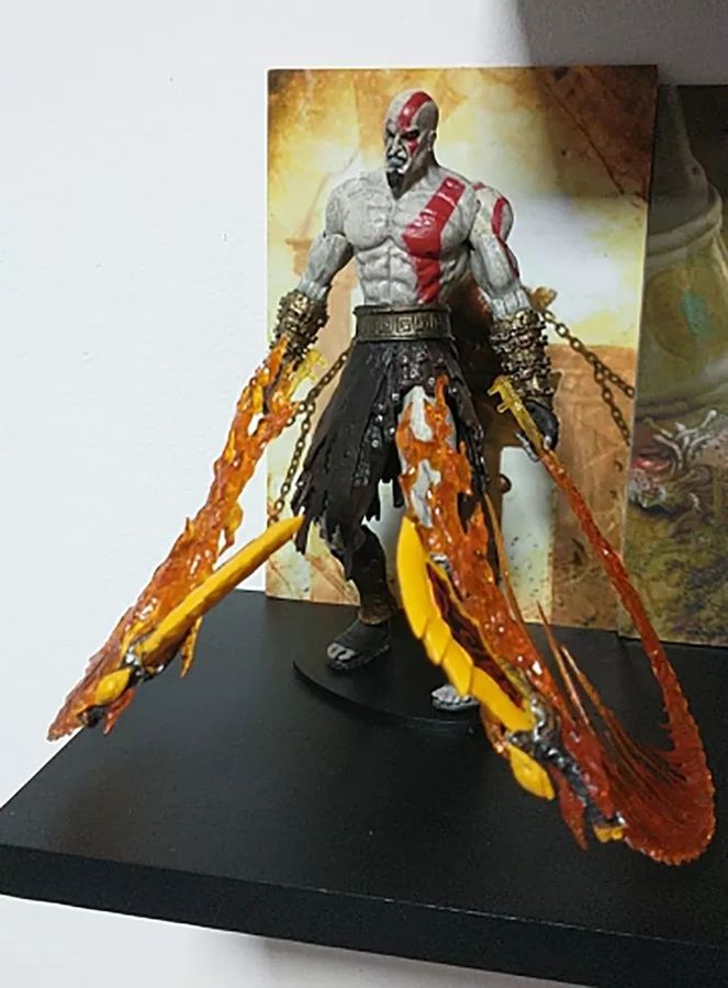 Фігурка гри God of War Бог війни Kratos Кратос, 18 см (GW 0002)
