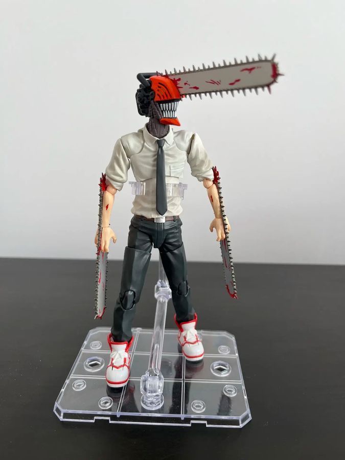 Аніме фігурка Людина-Бензопила Chainsaw Man Denji, Денджі, рухома, 15 см (CHM 0005)