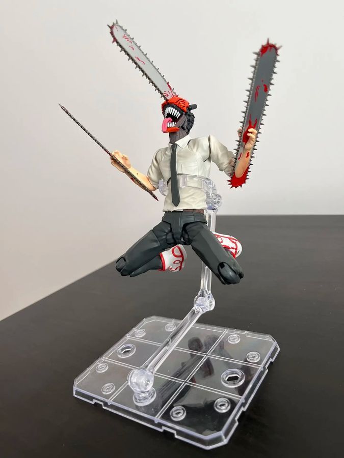 Аніме фігурка Людина-Бензопила Chainsaw Man Denji, Денджі, рухома, 15 см (CHM 0005)