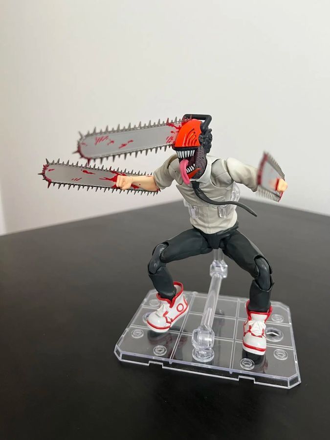 Аніме фігурка Людина-Бензопила Chainsaw Man Denji, Денджі, рухома, 15 см (CHM 0005)