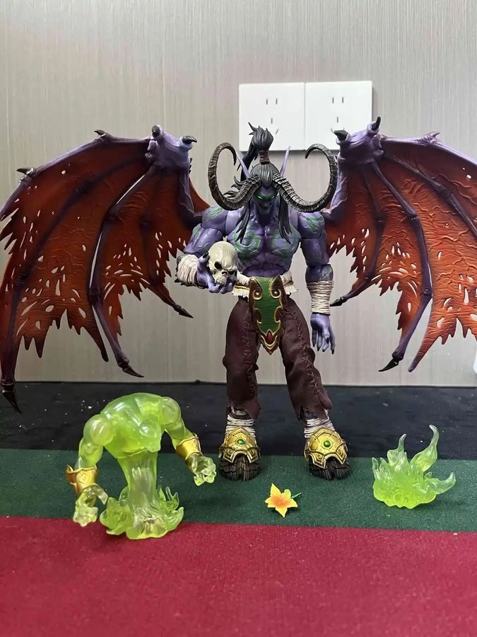 Фігурка World of Warcraft, Варкрафт Іллідан Лють Бурі, Illidan, рухомий, 25 см (WC 0023)