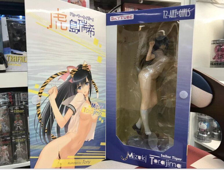 Сексуальная аниме фигурка Skytube, Sailor Tiger Mizuki Torajima, 27 см (AMAX 0013)