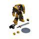 Фигурка из игры Warhammer 40k, Имперские Кулаки Сержант Легиона Катафрактии с силовым мечом, JOYTOY, подвижная, 13,6 см (WHR 0074)