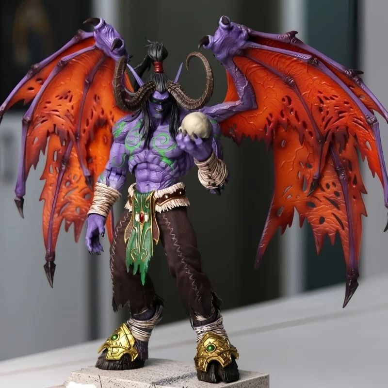 Фігурка World of Warcraft, Варкрафт Іллідан Лють Бурі, Illidan, рухомий, 25 см (WC 0023)