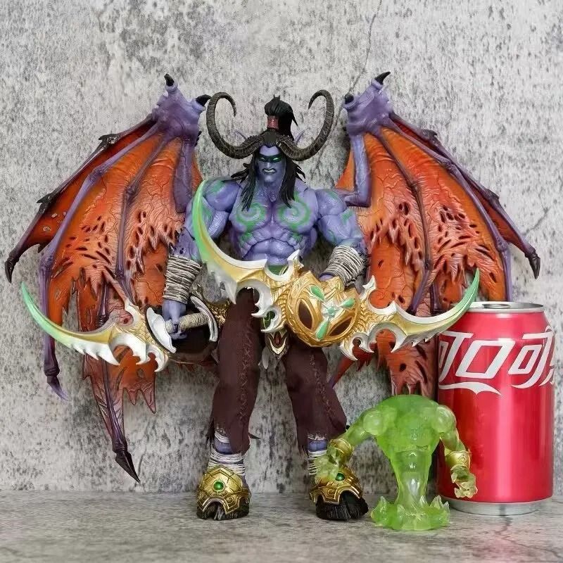 Фігурка World of Warcraft, Варкрафт Іллідан Лють Бурі, Illidan, рухомий, 25 см (WC 0023)
