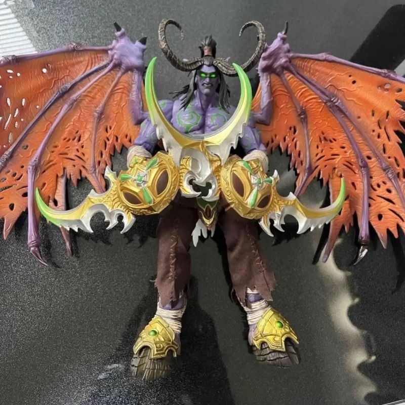 Фігурка World of Warcraft, Варкрафт Іллідан Лють Бурі, Illidan, рухомий, 25 см (WC 0023)