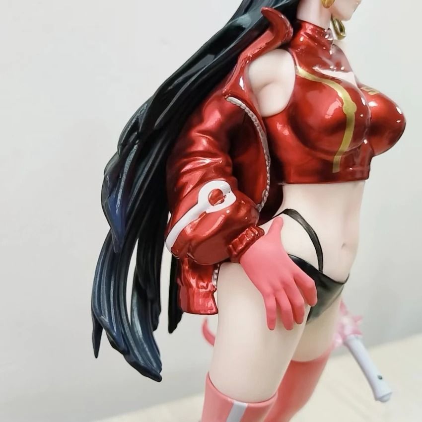 Аниме фигурки Ван Пис, One Piece, Боа Хенкок в розовом, 27см (OP 0150)