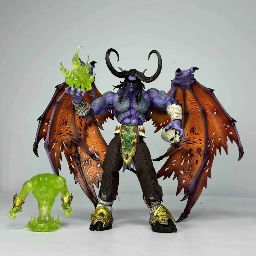 Фігурка World of Warcraft, Варкрафт Іллідан Лють Бурі, Illidan, рухомий, 25 см (WC 0023)