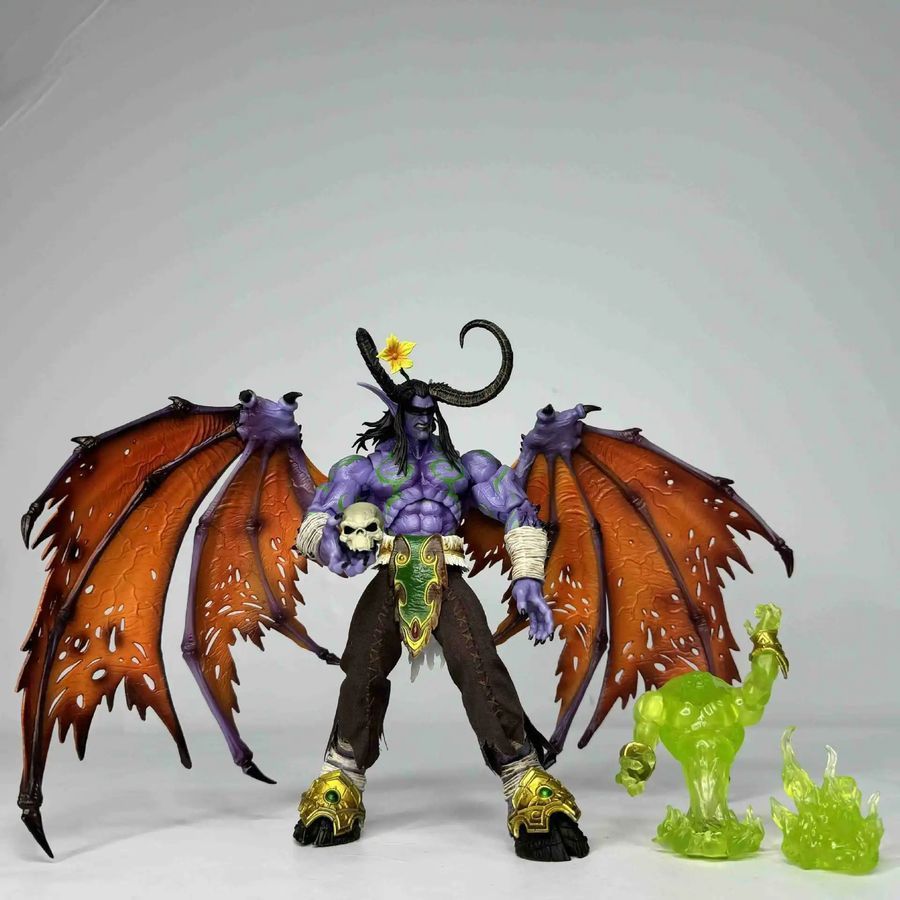Фігурка World of Warcraft, Варкрафт Іллідан Лють Бурі, Illidan, рухомий, 25 см (WC 0023)