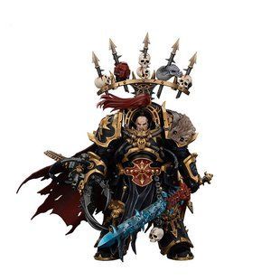 Фігурка з гри Warhammer 40k, Космодесантники Хаосу Абаддон Спустошник, JOYTOY, рухома, 16,2 см (WHR 0230)