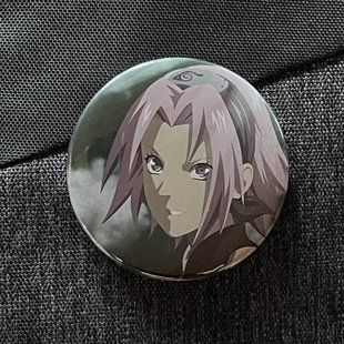 Значок аниме Naruto, диаметр 58 мм (ZNNAR 0006)