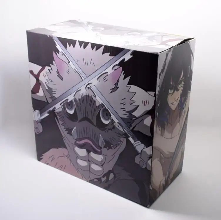 Аниме фигурка Demon Slayer Клинок рассекающий демонов Hashibira Inosuke, Иноске, 28 см (BDD 0040)