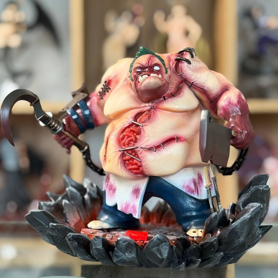 Фигурка из игры DOTA 2 Pudge, Пудж, статуэтка фанатская версия без коробки, 20 см (DOTA 0033)
