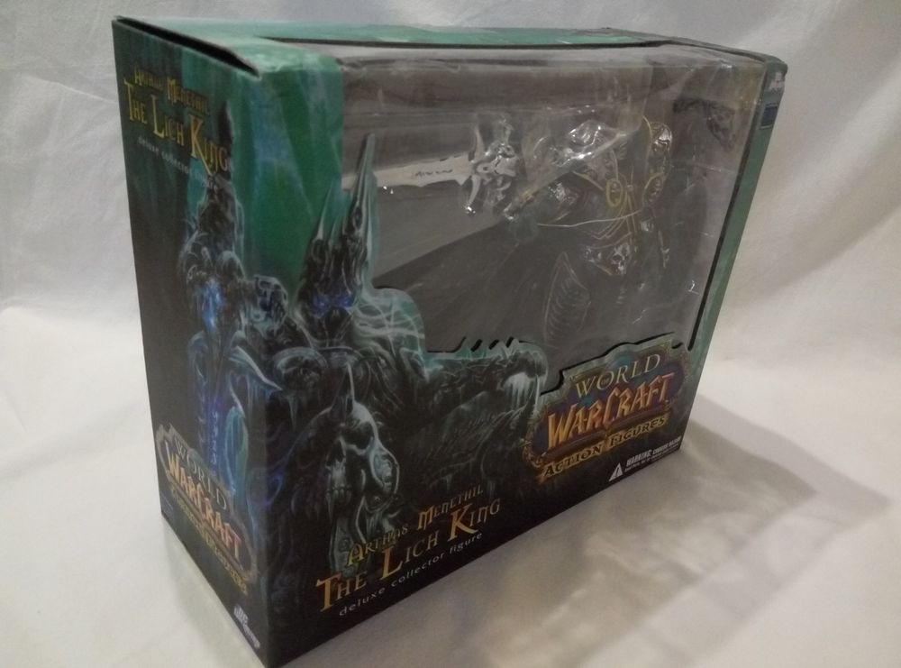 Фигурка World of Warcraft Варкрафт Arthas Lich King Король лич Артас, 20 см (WC 0004)